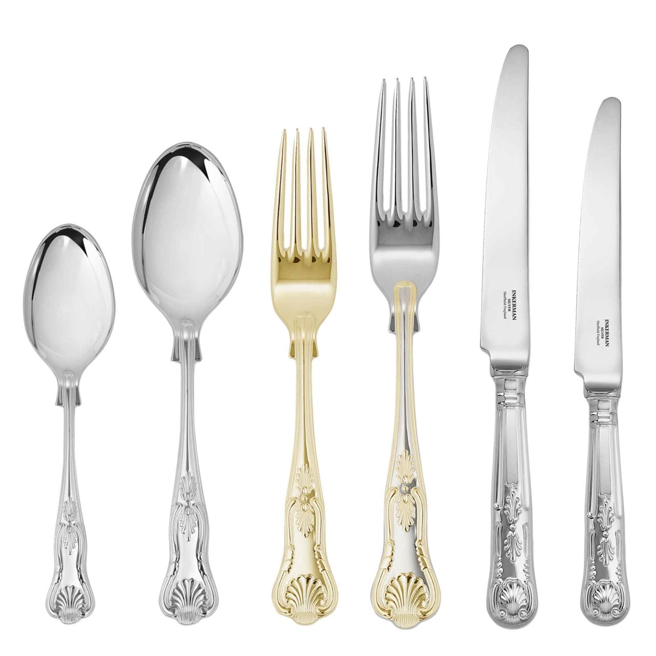 Kings Cutlery Sets Inkerman Silver